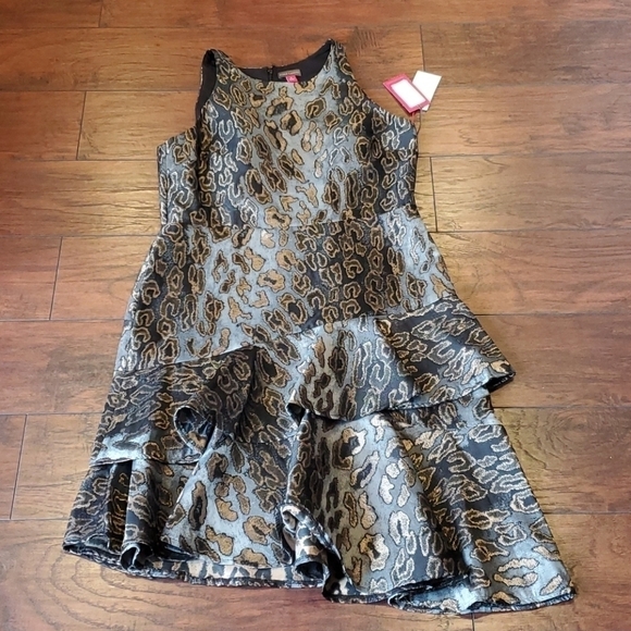 NWT Vince Camuto Layered Dress evening - Picture 2 of 7